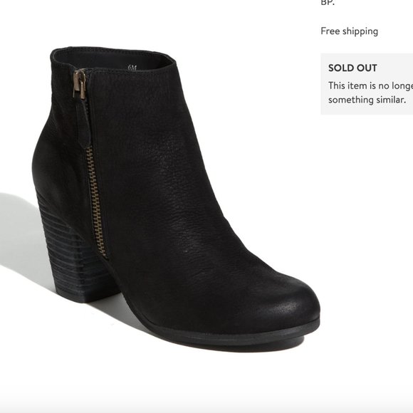 BP. 'Trolley' Bootie Black Leather - Picture 8 of 13